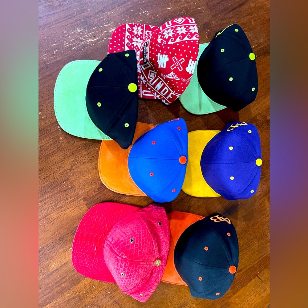 Bundle Of 5 Ab Brooklyn Adjustable Hats - image 3